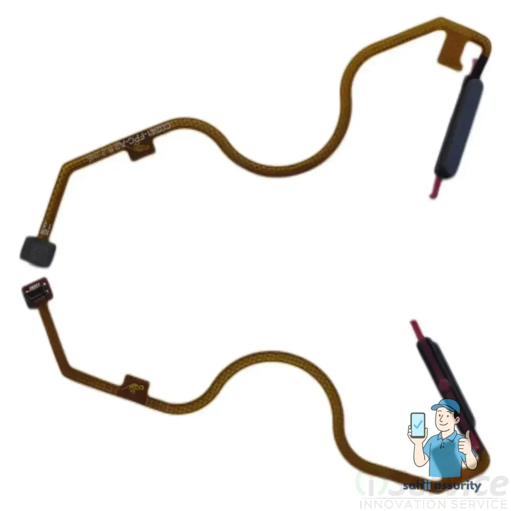 Fingerprint Sensor with Flex Cable for Infinix Note 12 Black